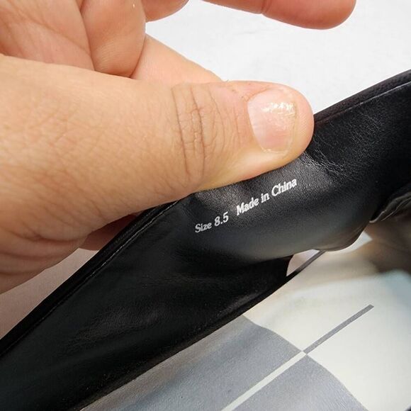 Dolce Vita Camia Black Leather Mule Women’s Size 8.5 Shoes Slip-On Comfort - Picture 10 of 10